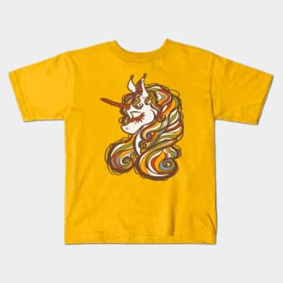 Far-Out 70's Unicorn Kids T-Shirt